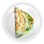 Spicy Vegetable Dosa 