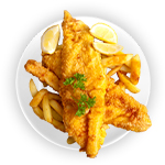 Large Fish & Chips 