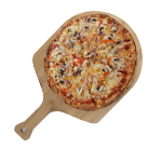 Pollo Funghi Pizza  12" 