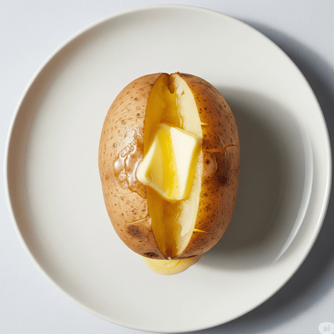 Plain Jacket Potatoes 