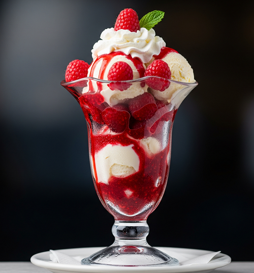 Raspberry Sundae 