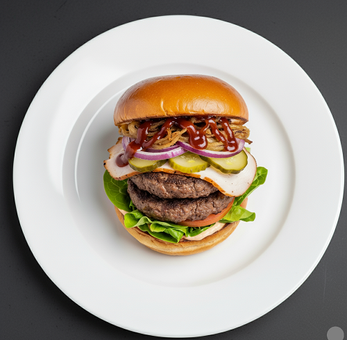 Smokey Bbq Smash Burger 