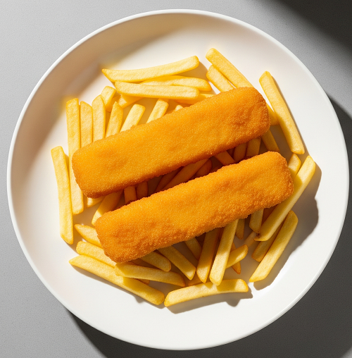 Kids Fish Finger (4) & Chips 