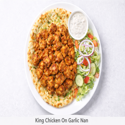 King Chicken On Garlic Nan 