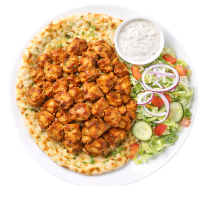 King Chicken On Garlic Nan 