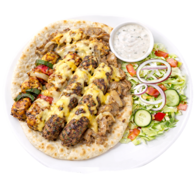 King Mixed Kebab & Cheese 
